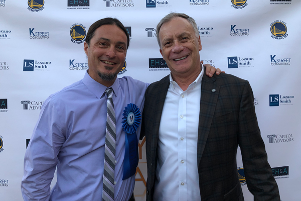 Jason Ewing Honored at Alameda County Event
