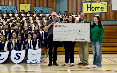 DPIE Donates $12,000 to Support Wells Middle School Music Program